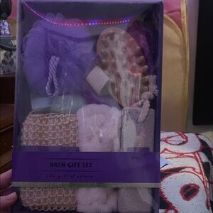 Purple Bath Gift Set - 6 Piece
